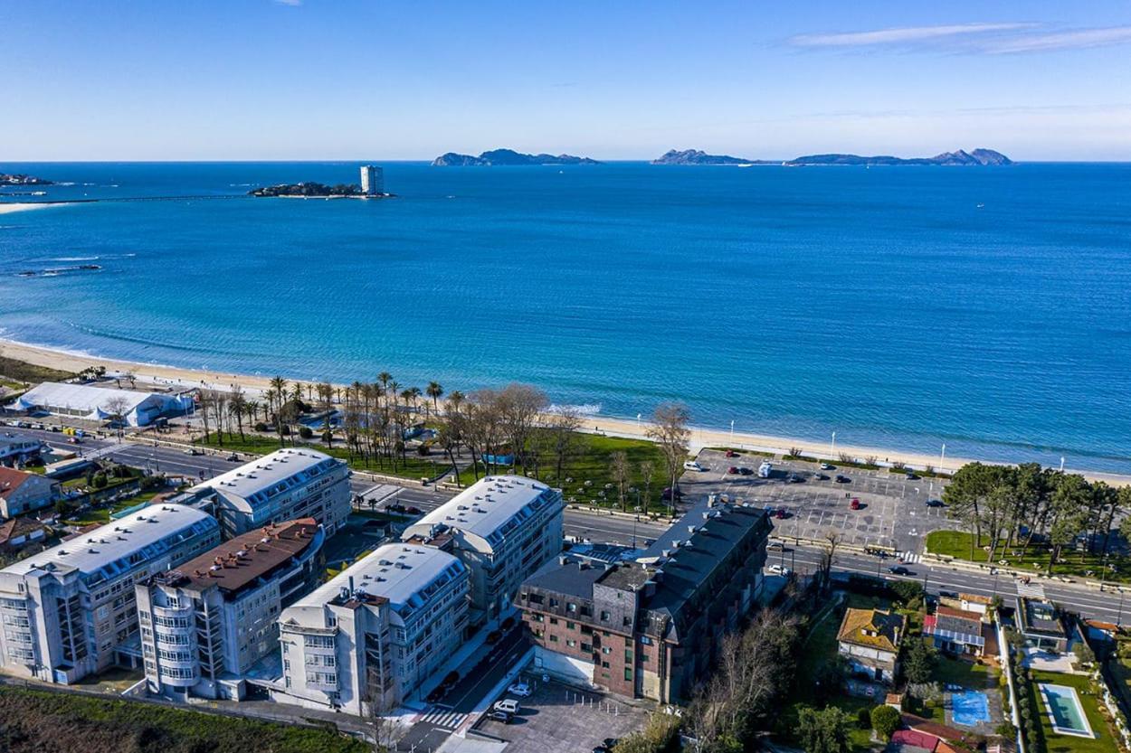 Samil Apartment, Primera Linea De Playa Con Wifi Y Garaje Vigo Zewnętrze zdjęcie