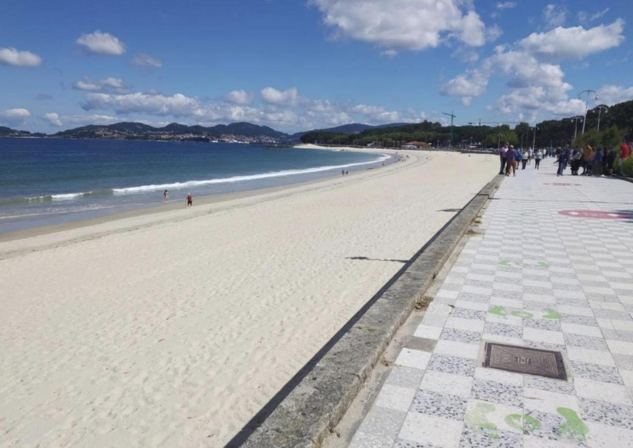 Samil Apartment, Primera Linea De Playa Con Wifi Y Garaje Vigo Zewnętrze zdjęcie