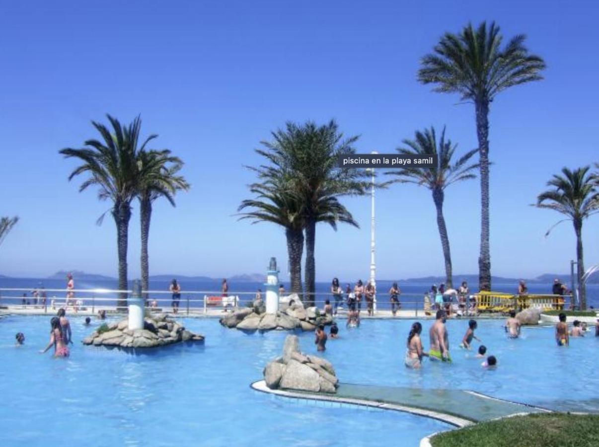 Samil Apartment, Primera Linea De Playa Con Wifi Y Garaje Vigo Zewnętrze zdjęcie